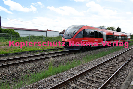 Maikammer/Kirrweiler - Eisenbahn - Kirrweiler Bahnübergang Bü 5,8 - Hauptstraße