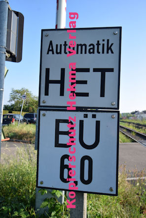 Maikammer/Kirrweiler - Eisenbahn - Bahnübergang Bü 6,0 - Bordmühlweg