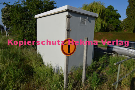 Maikammer/Kirrweiler - Eisenbahn - Bahnübergang Bü 6,0 - Bordmühlweg