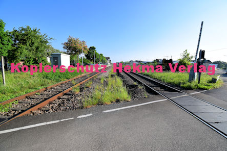 Maikammer/Kirrweiler - Eisenbahn - Bahnübergang Bü 6,0 - Bordmühlweg