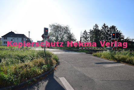 Maikammer/Kirrweiler - Eisenbahn - Bahnübergang Bü 6,0 - Bordmühlweg