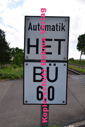 Maikammer/Kirrweiler - Eisenbahn - Bahnübergang Bü 6,0 - Bordmühlweg