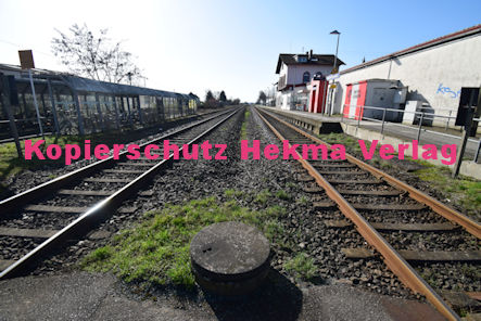 Maikammer/Kirrweiler - Eisenbahn - Bahnübergang Bü 5,8 - Hauptstraße