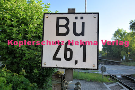 Rohrbach (Pfalz) Eisenbahn - Rohrbach Bahnübergang 1076 Bü 26,1 - Bahnhofstraße/L493