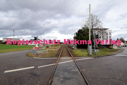 Schaidt (Pfalz) Eisenbahn - Schaidt Bahnübergang Bü Schaidt km 37,152 - Hauptstraße/L546