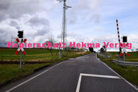 Schaidt (Pfalz) Eisenbahn - Schaidt Bahnübergang - Vollmersweilerer Straße