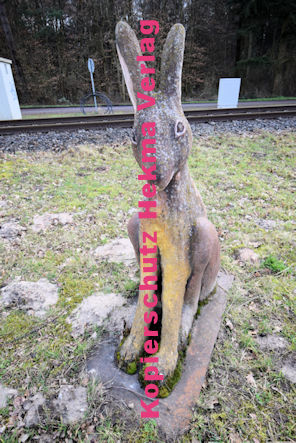 Schweighofen (Pfalz) Eisenbahn - Schweighofen Bahnhaltepunkt - Hasen
