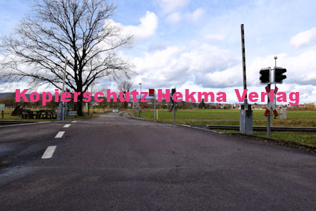 Schweighofen (Pfalz) Eisenbahn - Schweighofen Bahnübergang - Bü Schweighofen km 43,060
