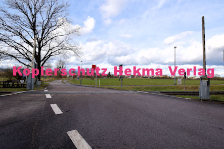 Schweighofen (Pfalz) Eisenbahn - Schweighofen Bahnübergang - Bü Schweighofen km 43,060