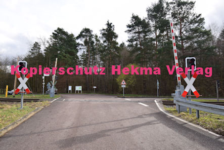 Schweighofen (Pfalz) Eisenbahn - Schweighofen Bahnübergang - Bü Schweighofen km 43,060