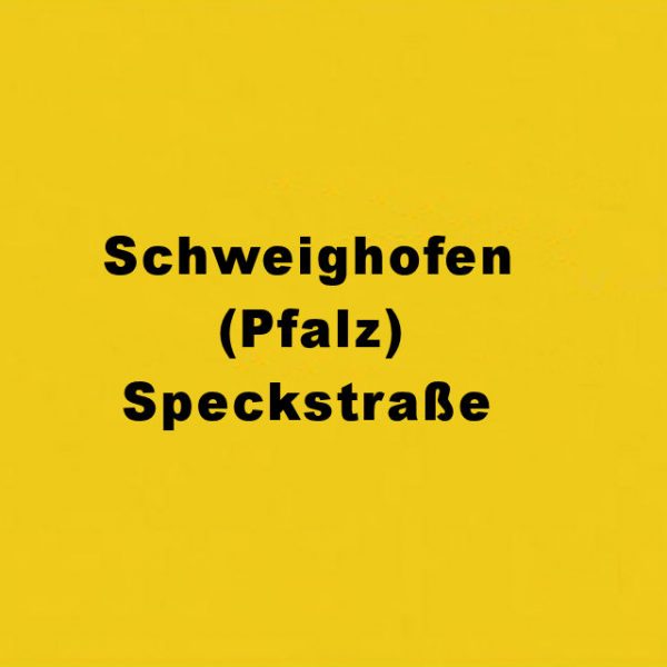 Schweighofen (Pfalz) Speckstraße