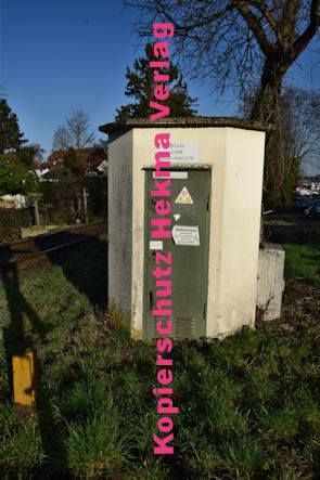 Speyer Eisenbahn - Bahnübergang Speyer - Bü km 2,694 Hafen 210h - Eselsdamm