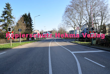 Speyer Eisenbahn - Bahnübergang Speyer - Bü km 2,929 Hafen - Hafenstraße