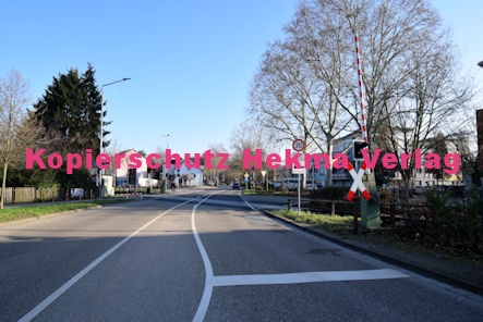 Speyer Eisenbahn - Bahnübergang Speyer - Bü km 2,929 Hafen - Hafenstraße