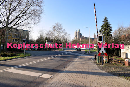 Speyer Eisenbahn - Bahnübergang Speyer - Bü km 2,929 Hafen - Hafenstraße