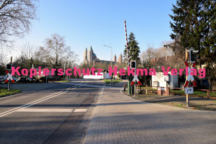 Speyer Eisenbahn - Bahnübergang Speyer - Bü km 2,929 Hafen - Hafenstraße