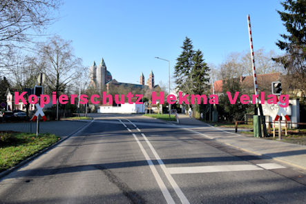 Speyer Eisenbahn - Bahnübergang Speyer - Bü km 2,929 Hafen - Hafenstraße