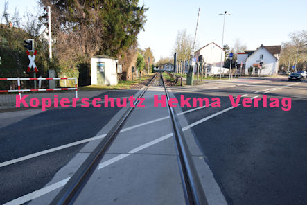 Speyer Eisenbahn - Bahnübergang Speyer - Bü km 2,929 Hafen - Hafenstraße