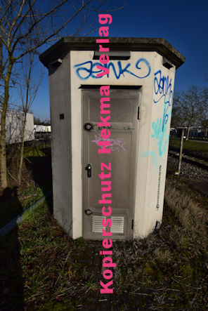 Speyer Eisenbahn - Bahnübergang Speyer - Heinkelstraße
