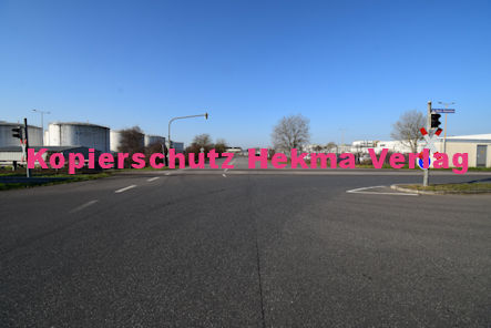 Speyer Eisenbahn - Bahnübergang Speyer - Joachim-Becher-Straße