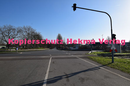 Speyer Eisenbahn - Bahnübergang Speyer - Joachim-Becher-Straße