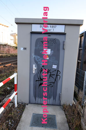 Speyer Eisenbahn - Bahnübergang Speyer - Bü Speyer 1 km 9,857 - Mühlturmstraße