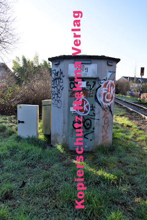 Speyer Eisenbahn - Bahnübergang Speyer - Bü km 2,259 - Ziegelofenweg