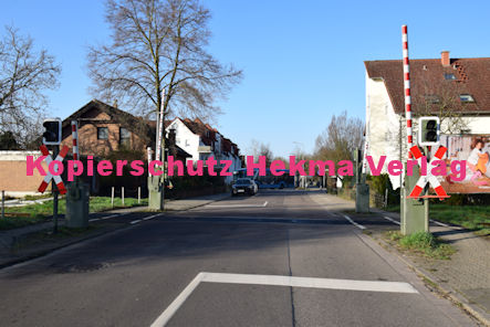 Speyer Eisenbahn - Bahnübergang Speyer - Bü km 2,259 - Ziegelofenweg