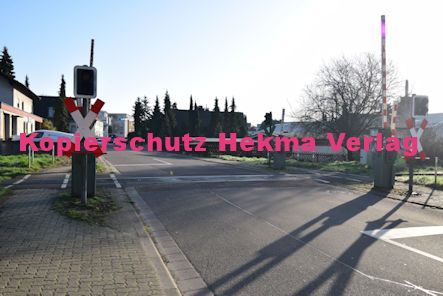 Speyer Eisenbahn - Bahnübergang Speyer - Bü km 2,259 - Ziegelofenweg