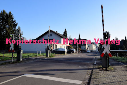 Speyer Eisenbahn - Bahnübergang Speyer - Bü km 2,259 - Ziegelofenweg