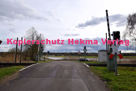 Steinfeld (Pfalz) Eisenbahn - Steinfeld - Bahnübergang Wengelspfad
