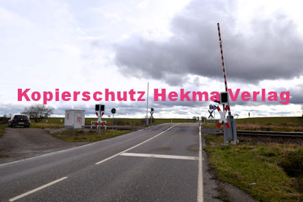 Winden Minfeld (Pfalz) Eisenbahn - Winden - Bahnübergang BÜ km 1,149 B427