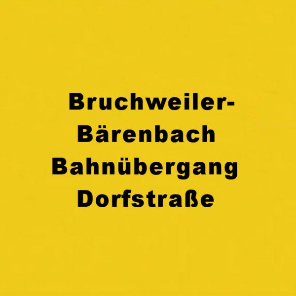 Bruchweiler-Bärenbach Dorfstraße