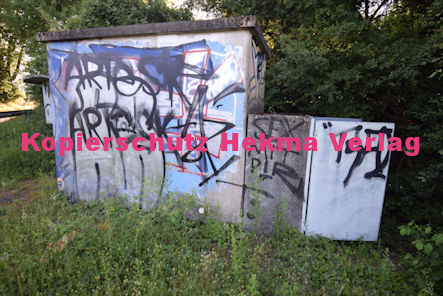 Maikammer Eisenbahn - Maikammer Bahnübergang BÜ 5,2 - Feldweg