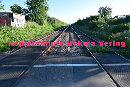 Neustadt Wstr. Eisenbahn - Neustadt Bahnübergang - Bü 3,9 - Feldweg