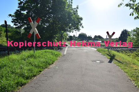 Speyer Eisenbahn - Speyer Bahnübergang 210f Bü 0,9 - Mäuseweg