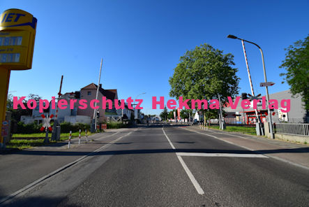 Speyer Eisenbahn - Bahnübergang Speyer Bü 210d km 0,997 - Wormser Landstraße