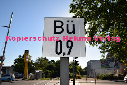 Speyer Eisenbahn - Bahnübergang Speyer Bü 210d km 0,997 - Wormser Landstraße