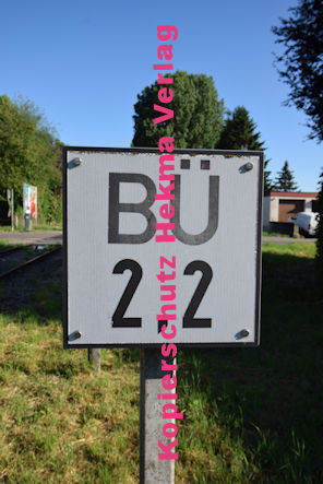 Speyer Eisenbahn - Speyer Bahnübergang 210g - Bü km 2,259 - Ziegelofenweg