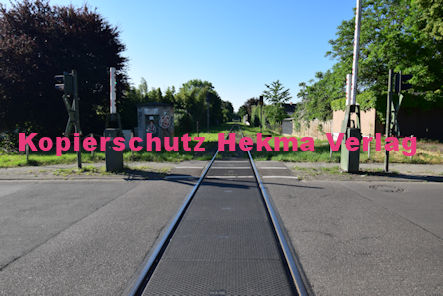 Speyer Eisenbahn - Speyer Bahnübergang 210g - Bü km 2,259 - Ziegelofenweg