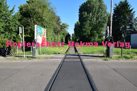 Speyer Eisenbahn - Speyer Bahnübergang 210g - Bü km 2,259 - Ziegelofenweg