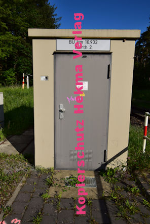 Wörth am Rhein - Eisenbahn - Wörth Bahnübergang Bü 10,932 Wörth 2 - Badepark