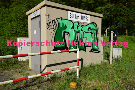 Wörth am Rhein - Eisenbahn - Wörth Bahnübergang Bü 10,932 Wörth 2 - Badepark