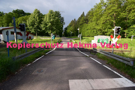 Wörth am Rhein - Eisenbahn - Wörth Bahnübergang Bü 10,932 Wörth 2 - Badepark