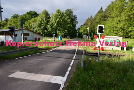 Wörth am Rhein - Eisenbahn - Wörth Bahnübergang Bü 10,932 Wörth 2 - Badepark