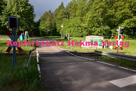Wörth am Rhein - Eisenbahn - Wörth Bahnübergang Bü 10,932 Wörth 2 - Badepark