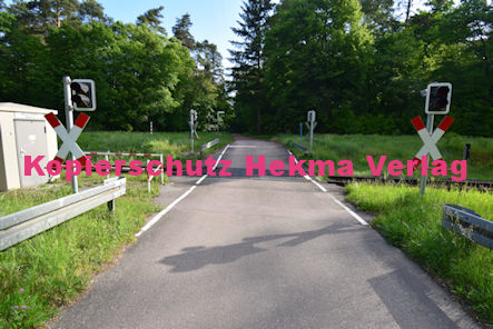 Wörth am Rhein - Eisenbahn - Wörth Bahnübergang Bü 10,932 Wörth 2 - Badepark
