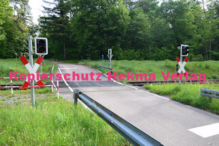Wörth am Rhein - Eisenbahn - Wörth Bahnübergang Bü 10,932 Wörth 2 - Badepark