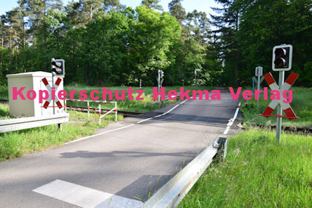 Wörth am Rhein - Eisenbahn - Wörth Bahnübergang Bü 10,932 Wörth 2 - Badepark
