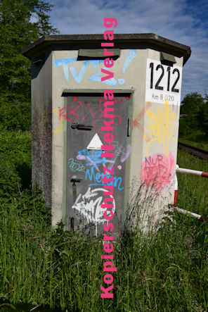 Wörth am Rhein-Kandel - Eisenbahn - Wörth/Kandel Bahnübergang 1212 Bü 8,020 - Im Wald Alte Straße Wörth/Kandel